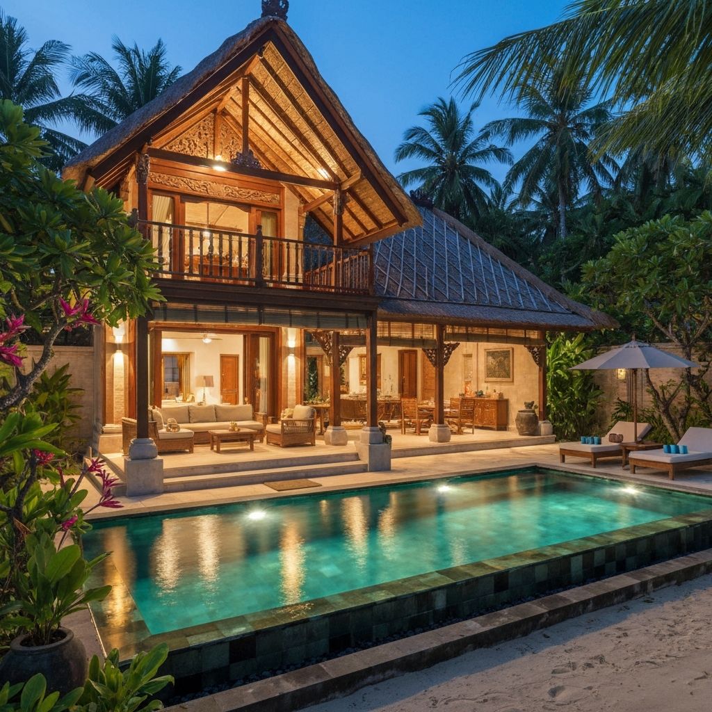 Tropical Island Bungalow